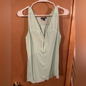 Express Sleeveless Silk Blouse
